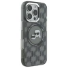 Чохол Karl Lagerfeld IML Monogram Karl & Choupette Head для iPhone 16 Pro Black with MagSafe (KLHMP16LHMCKMHK)