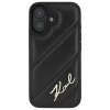 Чохол Karl Lagerfeld Quilted Signature для iPhone 16 Black (KLHCP16SPQDSMGK)