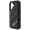 Чохол Karl Lagerfeld Quilted Signature для iPhone 16 Black (KLHCP16SPQDSMGK)