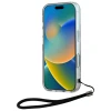 Чохол Karl Lagerfeld IML Zebra Pattern & Cord для iPhone 16 Purple (KLHCP16SHZBPKCCU)