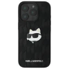 Чохол Karl Lagerfeld Monogram Choupette Head Pin для iPhone 16 Pro Max Black (KLHCP16XPGKLCHPK)