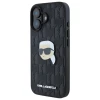 Чохол Karl Lagerfeld Monogram Karl Head Pin для iPhone 16 Black (KLHCP16SPGKLKIPK)