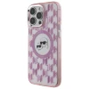 Чохол Karl Lagerfeld IML Monogram Karl & Choupette Head для iPhone 16 Pro Pink with MagSafe (KLHMP16LHMCKMHP)