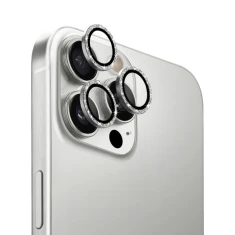 Защитное стекло UNIQ для камеры iPhone 16 Pro | 16 Pro Max Optix AluGuard White Shimmer (UNIQ-IP6.3P-6.9P(2024)-ALENSSWHT)