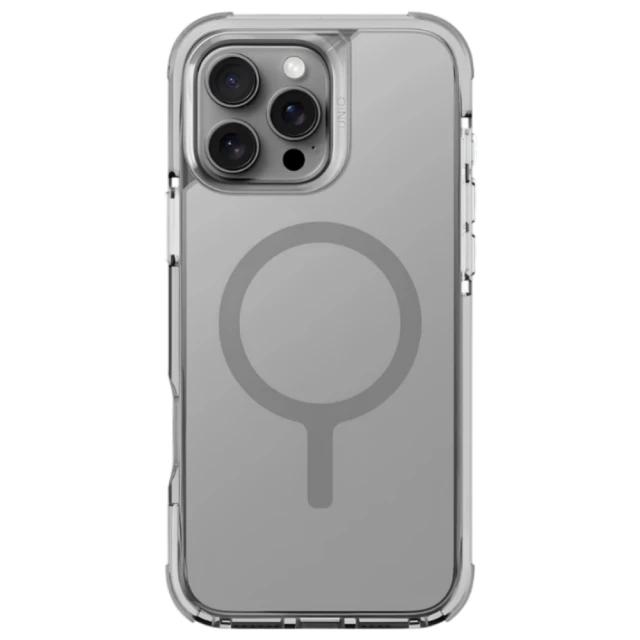 Чохол UNIQ Combat для iPhone 16 Pro Max Stone Grey with MagSafe (UNIQ-IP6.9P(2024)-COMMSGRY)