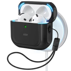 Чехол для наушников ESR Orbit Halolock для AirPods 4 Black with MagSafe (4894240217580)