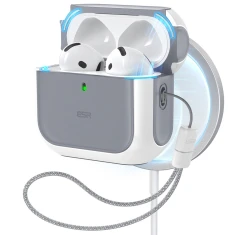 Чехол для наушников ESR Orbit Halolock для AirPods 4 White with MagSafe (4894240217603)