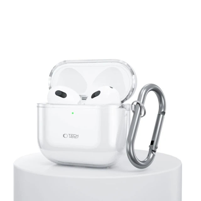 Чохол для навушників Tech-Protect FlexAir для AirPods 4 Clear (5906302370092)