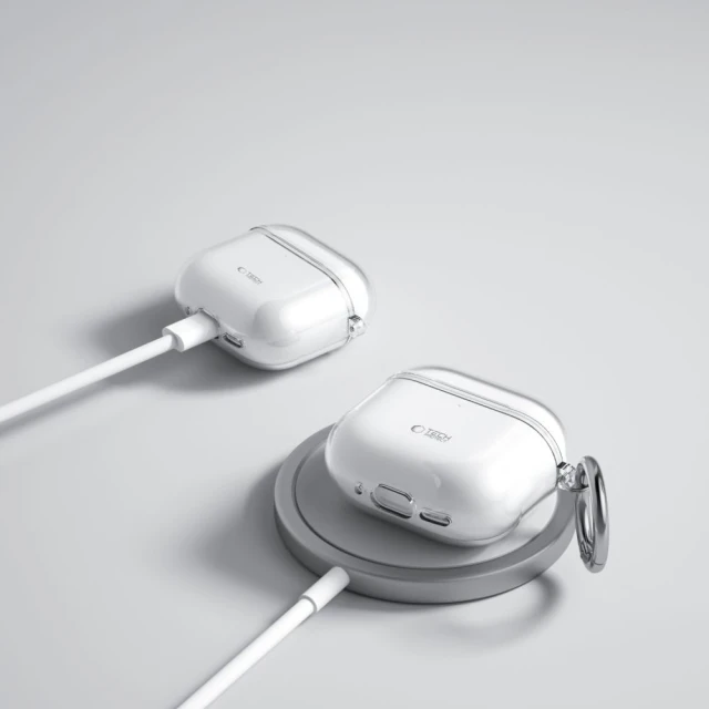 Чохол для навушників Tech-Protect FlexAir для AirPods 4 Clear (5906302370092)