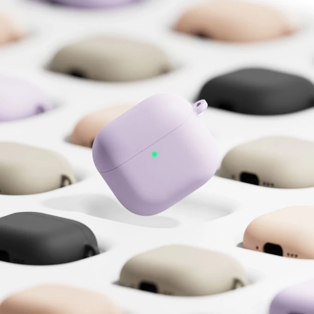 Чохол для навушників Ringke Silicone для AirPods 4 Pink Sand (8800274964204)