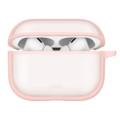 Чохол для навушників UNIQ Veren для AirPods Pro 3 Pink (UNIQ-AIRPODSPRO3-VERPKHAZE)