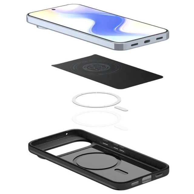 Чехол Spigen Thin Fit для Google Pixel 10 Pro XL Black with MagSafe (ACS09722)