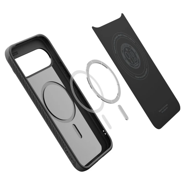 Чохол Spigen Liquid Air Mag для Google Pixel 10 Pro XL Matte Black with MagSafe (ACS09718)