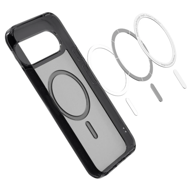 Чохол Spigen Ultra Hybrid для Google Pixel 10 Pro XL Frost Black with MagSafe (ACS09726)