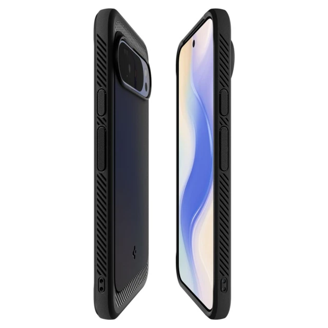 Чохол Spigen Rugged Armor для Google Pixel 10 Pro XL Matte Black with MagSafe (ACS09721)
