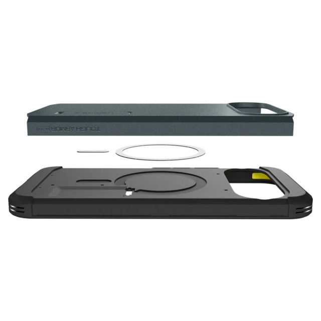 Чохол Spigen Tough Armor для Google Pixel 10 Pro XL Abyss Green with MagSafe (ACS09730)
