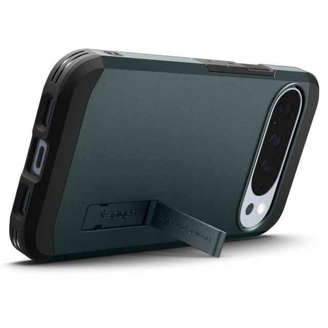 Чохол Spigen Tough Armor для Google Pixel 10 Pro XL Abyss Green with MagSafe (ACS09730)