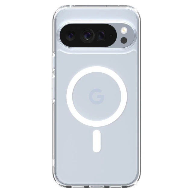 Чохол Spigen Ultra Hybrid для Google Pixel 10 Pro XL Clear White with MagSafe (ACS09725)