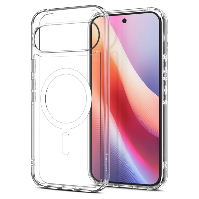 Чохол Spigen Ultra Hybrid для Google Pixel 10 Pro XL Clear White with MagSafe (ACS09725)