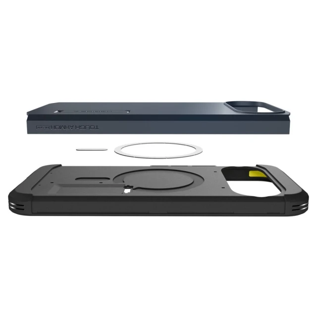 Чохол Spigen Tough Armor для Google Pixel 10 Pro XL Metal Slate with MagSafe (ACS09729)
