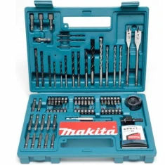 Набір свердел і біт Makita 100 елементів у валізі (7586137)