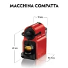 Кавоварка капсульна Krups Nespresso Inissia XN1005 1260 Вт Red (010942216476)