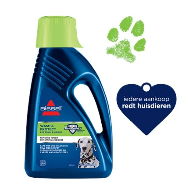 Засіб для чищення Bissell Wash & Protect Pet 1500 мл (011120183122)