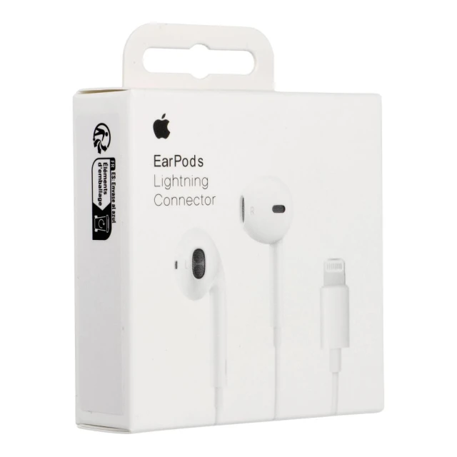 Навушники Apple EarPods Lightning White (MWTY3ZM/A)