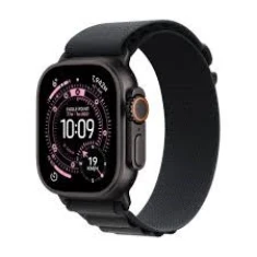 Смарт-годинник Apple Watch Ultra 3 GPS + Cellular 49mm Black Titanium Case with Black Alpine Loop Medium (0195950610215)