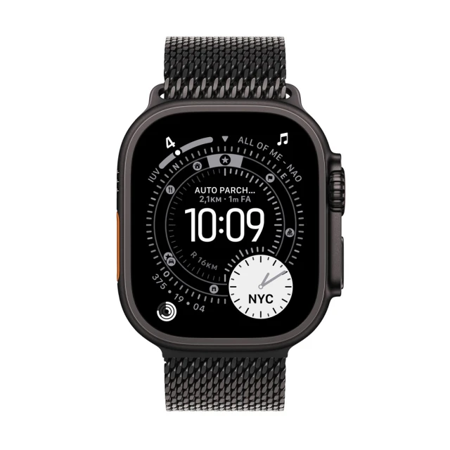 Смарт-годинник Apple Watch Ultra 3 49mm Black Wi-Fi GPS 5G (0195950611007)