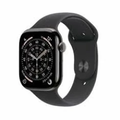 Смарт-годинник Apple Watch Series 11 GPS + Cellular 42mm Natural Titanium Case with Stone Grey Sport Band S/M (0195950630039)