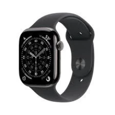 Смарт-годинник Apple Watch Series 11 GPS + Cellular 46mm Slate Titanium Case with Black Sport Band M/L (0195950630176)
