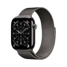 Смарт-годинник Apple Watch Series 11 GPS + Cellular 46mm Slate Titanium Case with Slate Milanese Loop S/M (0195950630183)