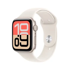 Смарт-годинник Apple Watch SE 3 GPS 44 мм алюмінієвий корпус Starlight з ремінцем Starlight Sport Band S/M (0195950645927)