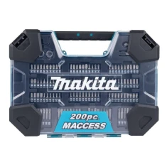 Набір свердел і біт Makita 200 шт (E-22610)