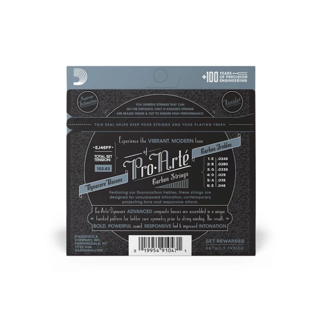 Струны для классической гитары D'Addario EJ46 FF (019954910471)