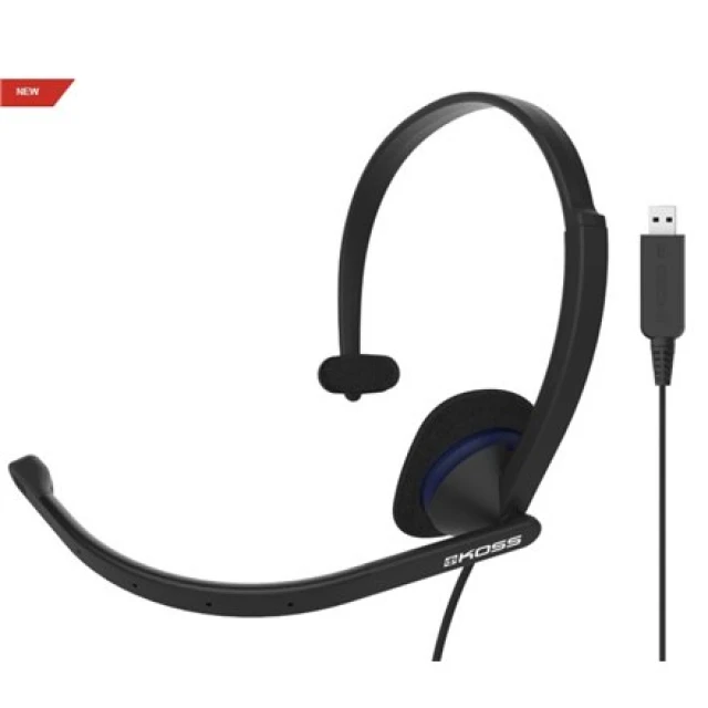 Навушники Koss CS195 USB Black (021299194263)