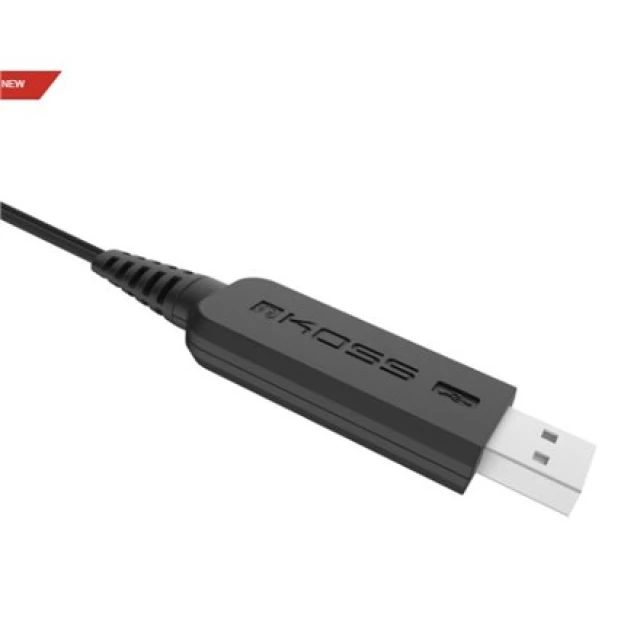 Навушники Koss CS195 USB Black (021299194263)