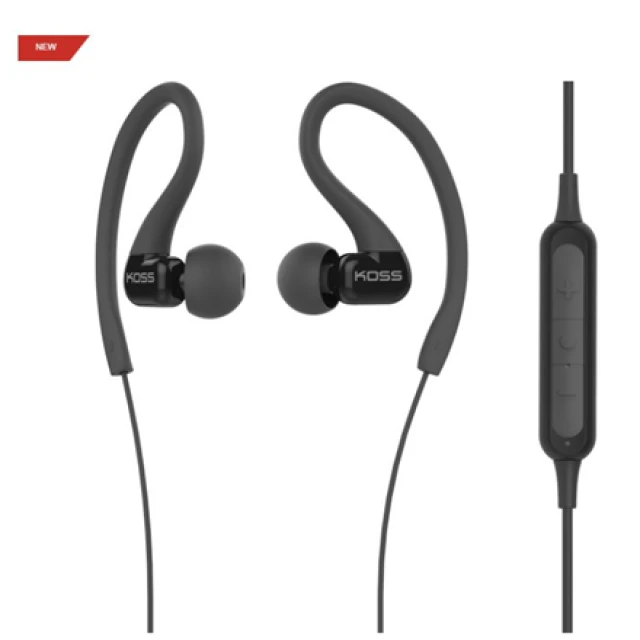 Навушники Koss BT232i бездротові спортивні з мікрофоном Black (021299194478)