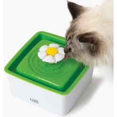 Поїлка-фонтан для котів Catit Mini Flower Fountain 18,2 x 18,2 x 12 см (022517437353)