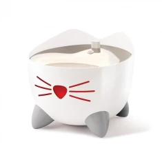 Поїлка-фонтан для котів Catit PIXI Smart Fountain з мискою зі нержавіючої сталі 2 л White (022517437513)