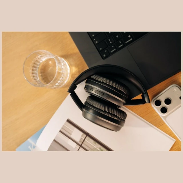 Навушники Verbatim TruSound Bluetooth ANC Black (30200)