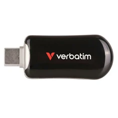 Флешка Verbatim Plectra 128GB USB-C Black (30225)