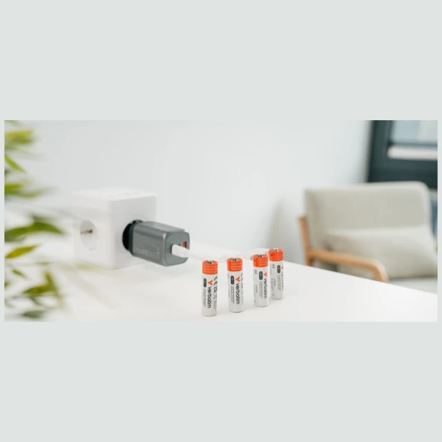 Акумулятори Verbatim AA USB-C 4шт (30249)