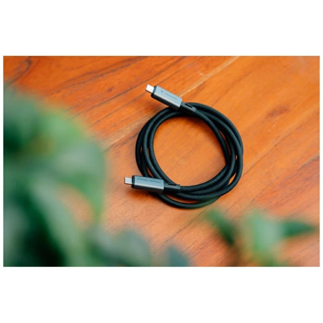 Кабель Verbatim Sync & Charge USB-C to USB-C 240W 40Gb/s 120cm Black (31847)