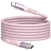Кабель Verbatim Sync & Charge USB-C to USB-C 100W PD3.0 120cm Pink (31857)
