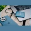 Внешний SSD Verbatim Snapback 1TB USB-C Blue (32075)