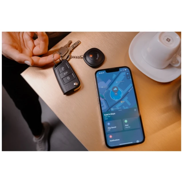 Трекер Bluetooth Verbatim My Finder 2шт Black White (32131)