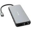 Адаптер Verbatim Hub USB-C Aluminum (32153)