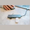 Адаптер Hub Verbatim USB-C/HDMI/USB-A 3.2/USB-A 2.0 алюмінієвий (32155)